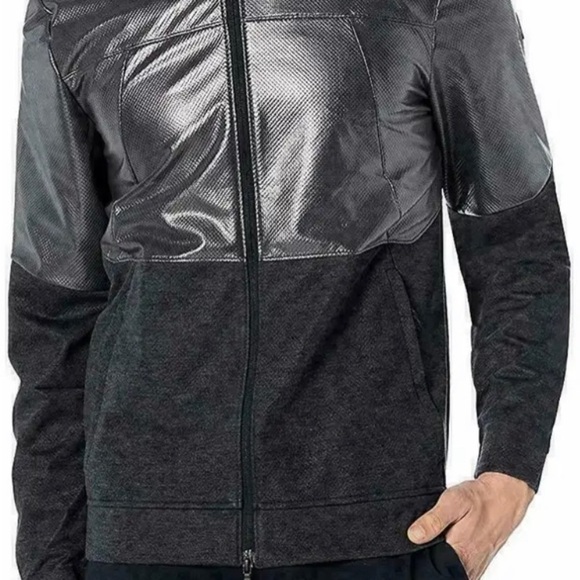 Under Armour Storm Mens Jacket Black Gray Metallic JACKET NWT 1329261-001 SZ:L - Picture 3 of 5